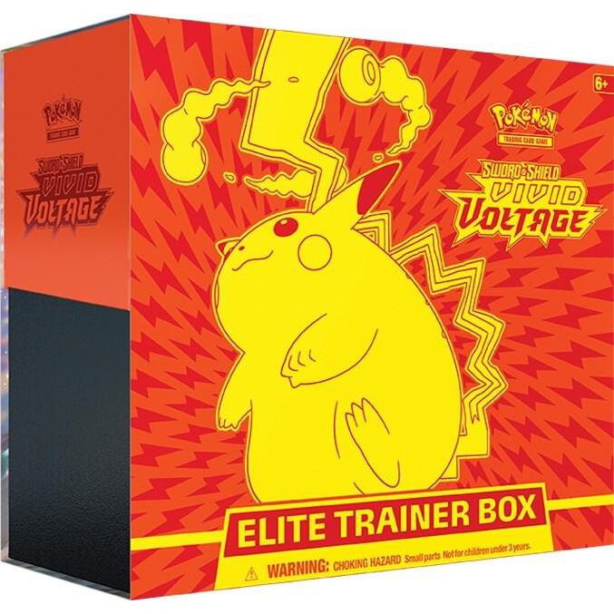 Pokemon Vivid Voltage Elite Trainer Box - SWSH04: Vivid Voltage