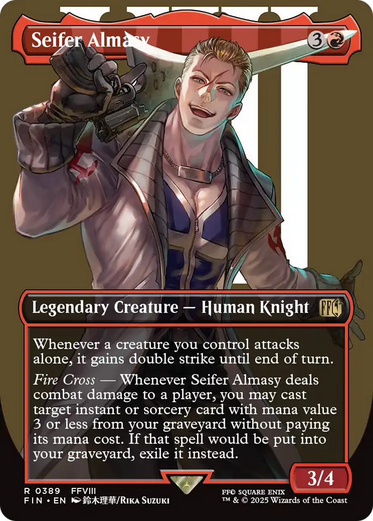 Seifer Almasy (FIN-389) - FINAL FANTASY (Borderless) Foil