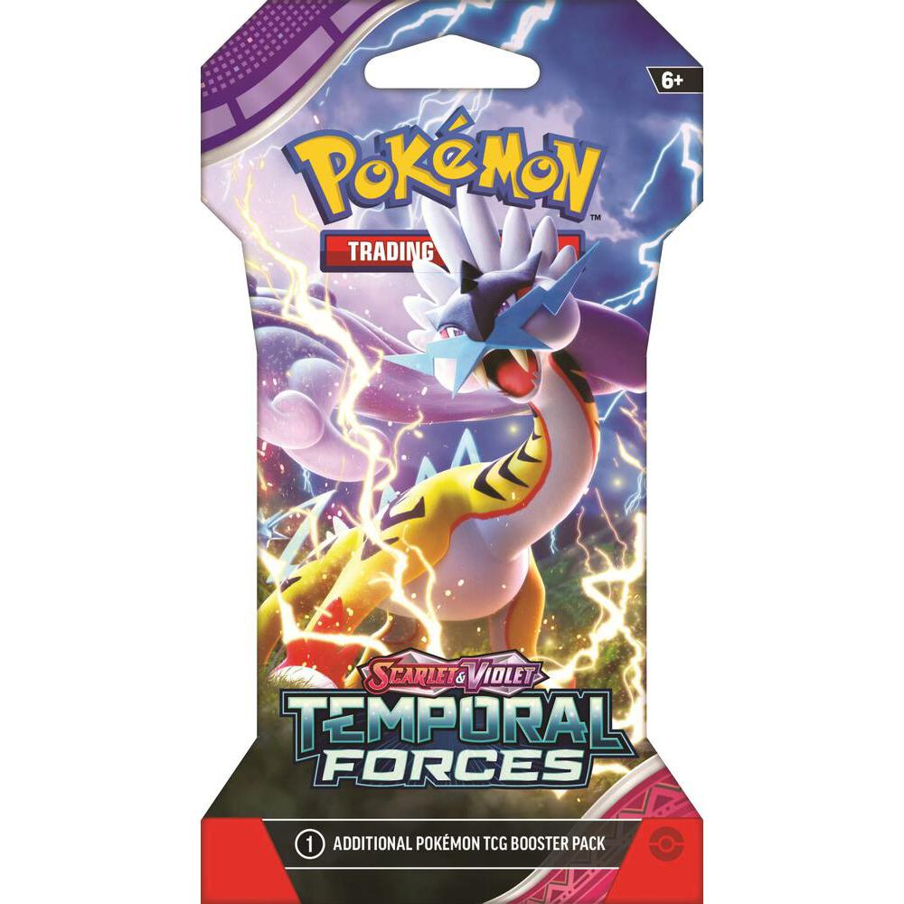 Pokemon Temporal Forces Sleeved Booster Pack - SV05: Temporal Forces