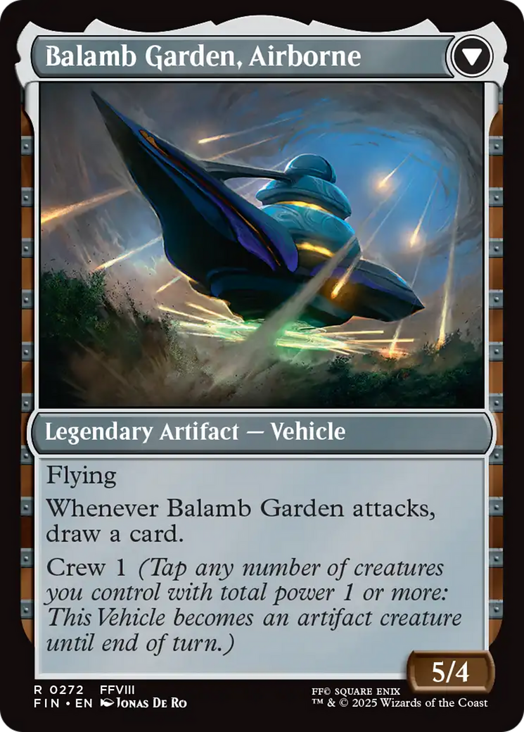 Balamb Garden, SeeD Academy // Balamb Garden, Airborne (FIN-272) - FINAL FANTASY Foil