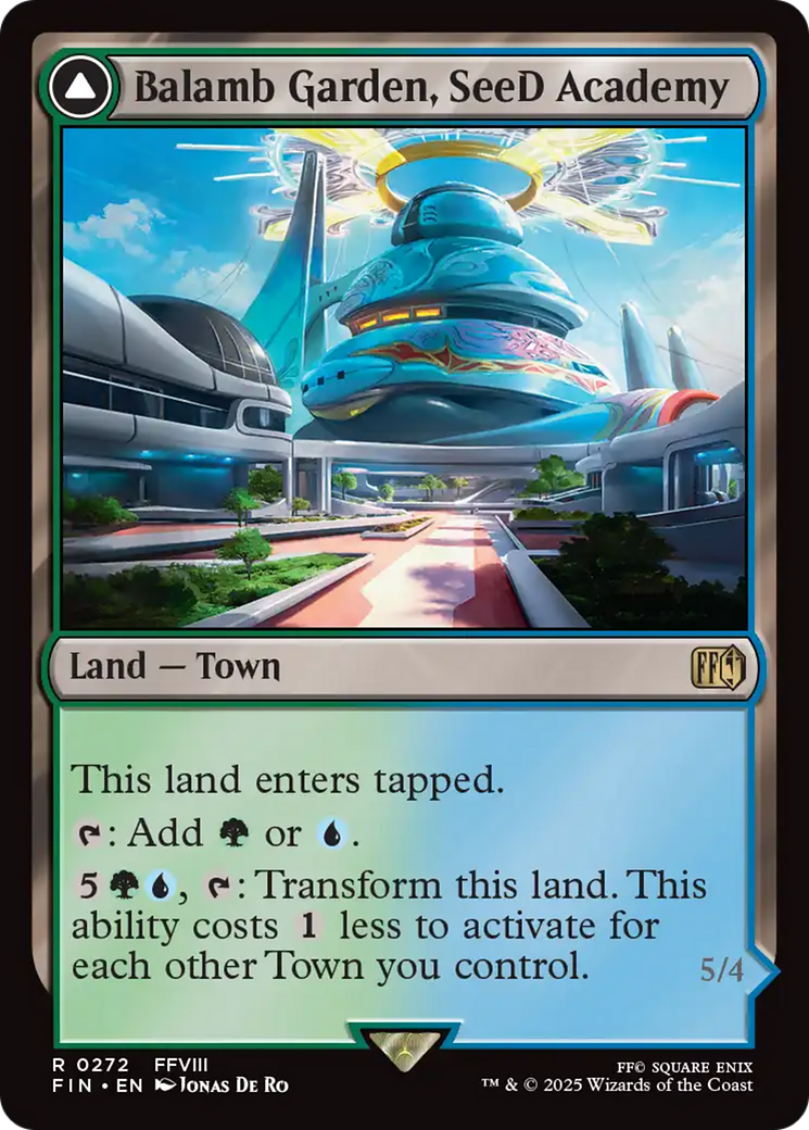 Balamb Garden, SeeD Academy // Balamb Garden, Airborne (FIN-272) - FINAL FANTASY Foil