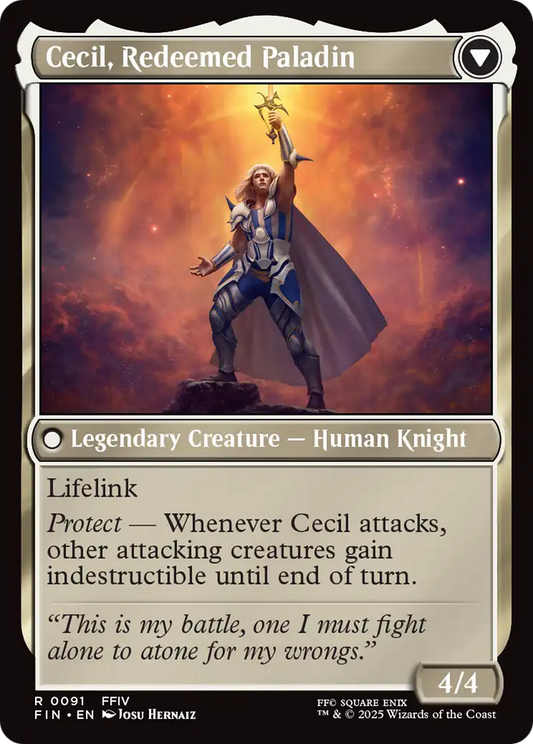 Cecil, Dark Knight (FIN-091) - FINAL FANTASY Foil