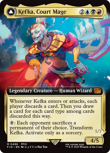 Kefka, Court Mage (Extended Art) (FIN-496) - FINAL FANTASY: (Extended Art)