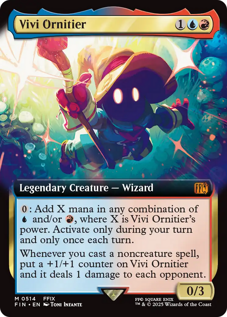 Vivi Ornitier (FIN-514) - FINAL FANTASY: (Extended Art) Foil