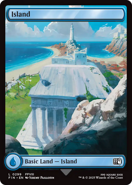 Island (FIN-299) - FINAL FANTASY Foil
