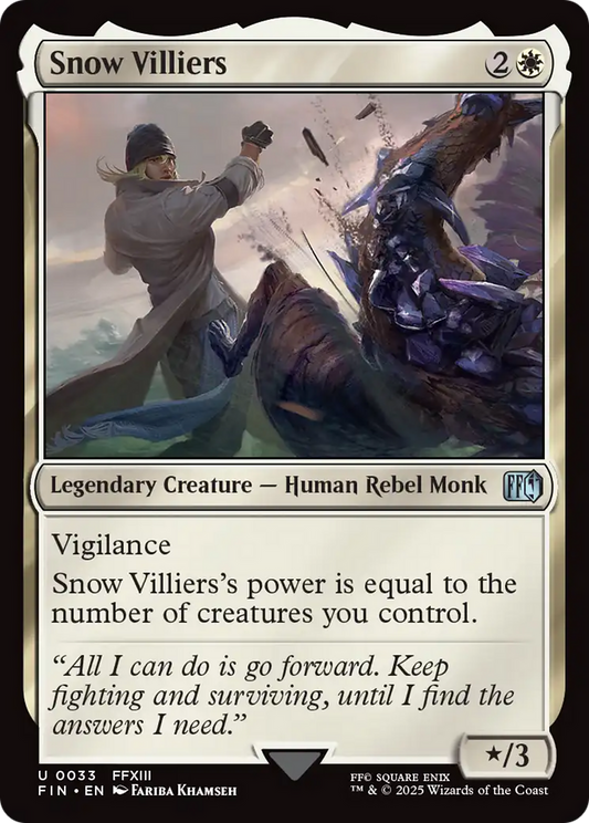 Snow Villiers (FIN-033) - FINAL FANTASY Foil