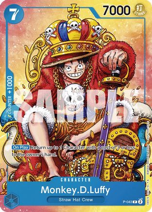 Monkey.D.Luffy (Convention Promo 2024) (P-043) - One Piece Promotion Cards