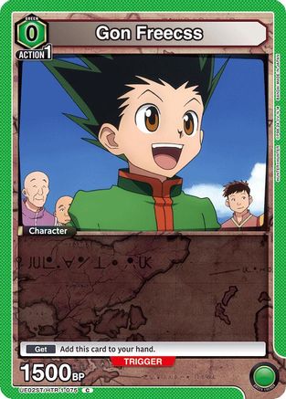 Gon Freecss (075) (UE02ST/HTR-1-075) - UE02ST HUNTER X HUNTER Starter Deck