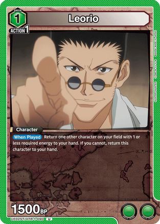 Leorio (090) (UE02ST/HTR-1-090) - UE02ST HUNTER X HUNTER Starter Deck