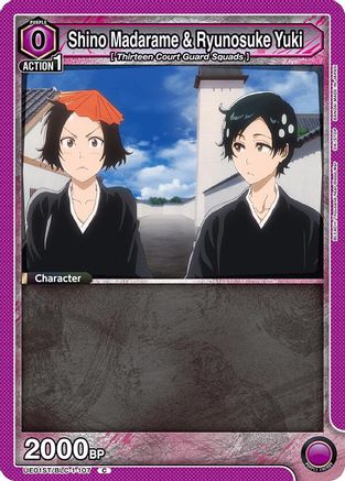 Shino Madarame & Ryunosuke Yuki (UE01ST/BLC-1-107) - UE01ST BLEACH ThousandYear Blood War Starter Deck