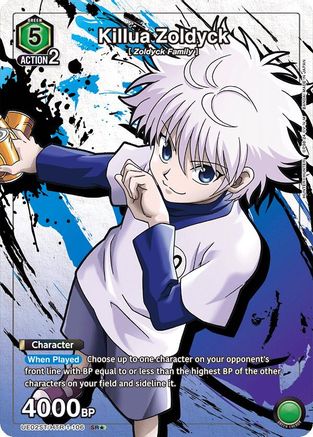 Killua Zoldyck (106) (SR*) (UE02ST/HTR-1-106) - UE02ST HUNTER X HUNTER Starter Deck Foil