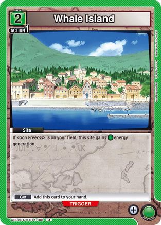 Whale Island (UE02ST/HTR-1-108) - UE02ST HUNTER X HUNTER Starter Deck