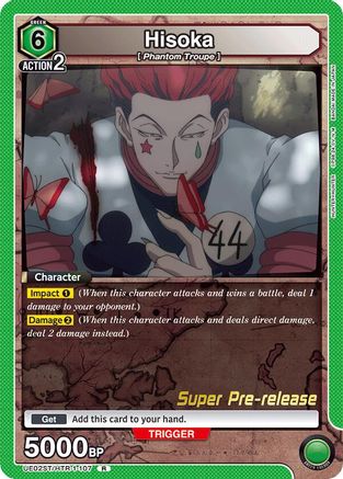 Hisoka (UE02ST/HTR-1-107) - UE02ST HUNTER X HUNTER Super PreRelease Starter Deck