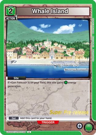 Whale Island (UE02ST/HTR-1-108) - UE02ST HUNTER X HUNTER Super PreRelease Starter Deck