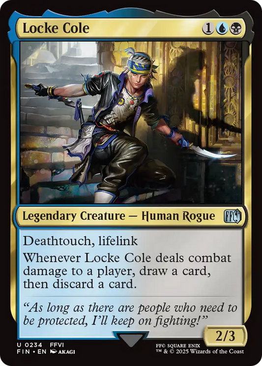 Locke Cole (FIN-234) - FINAL FANTASY Foil