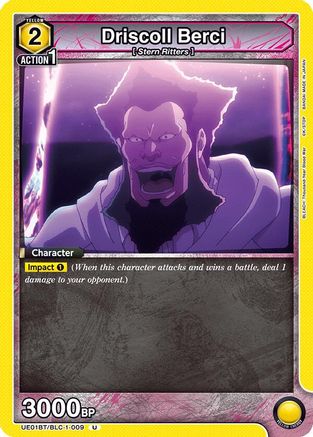 Driscoll Berci (UE01BT/BLC-1-009) - UE01BT BLEACH ThousandYear Blood War