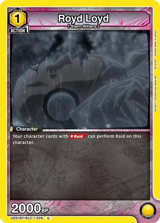 Royd Loyd (UE01BT/BLC-1-026) - UE01BT BLEACH ThousandYear Blood War