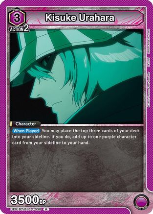 Kisuke Urahara (038) (UE01BT/BLC-1-038) - UE01BT BLEACH ThousandYear Blood War Foil