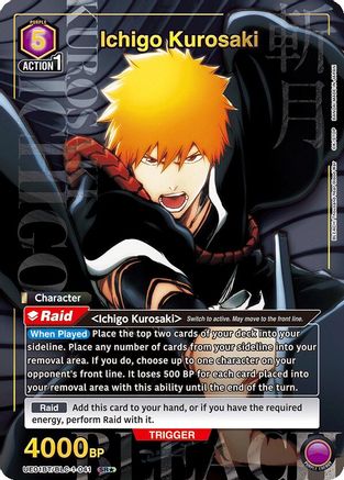 Ichigo Kurosaki (041) (SR*) (UE01BT/BLC-1-041) - UE01BT BLEACH ThousandYear Blood War Foil