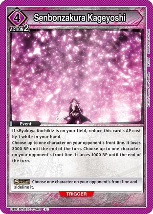 Senbonzakura Kageyoshi (UE01BT/BLC-1-065) - UE01BT BLEACH ThousandYear Blood War