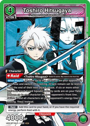 Toshiro Hitsugaya (085) (UE01BT/BLC-1-085) - UE01BT BLEACH ThousandYear Blood War Foil