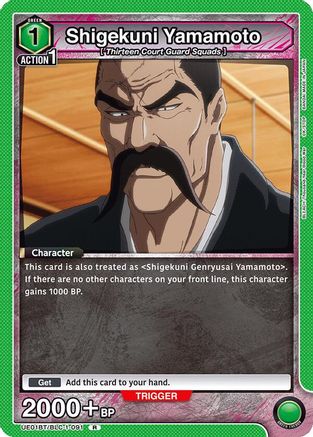 Shigekuni Yamamoto (UE01BT/BLC-1-091) - UE01BT BLEACH ThousandYear Blood War Foil