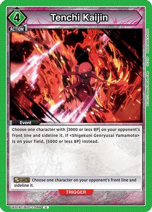 Tenchi Kaijin (UE01BT/BLC-1-099) - UE01BT BLEACH ThousandYear Blood War