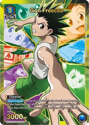 Gon Freecss (006) (R*) (UE02BT/HTR-1-006) - UE02BT HUNTER X HUNTER Foil