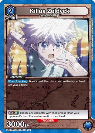 Killua Zoldyck (018) (UE02BT/HTR-1-018) - UE02BT HUNTER X HUNTER Foil