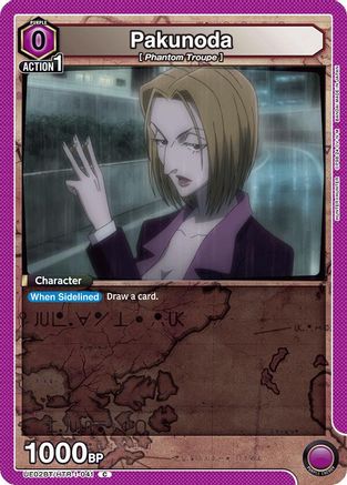 Pakunoda (UE02BT/HTR-1-041) - UE02BT HUNTER X HUNTER