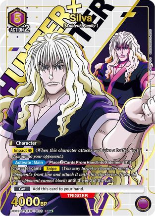 Silva (056) (SR*) (UE02BT/HTR-1-056) - UE02BT HUNTER X HUNTER Foil