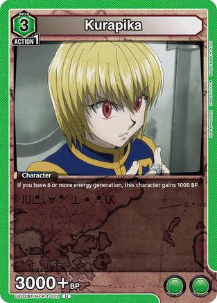Kurapika (072) (UE02BT/HTR-1-072) - UE02BT HUNTER X HUNTER
