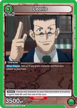 Leorio (091) (UE02BT/HTR-1-091) - UE02BT HUNTER X HUNTER Foil