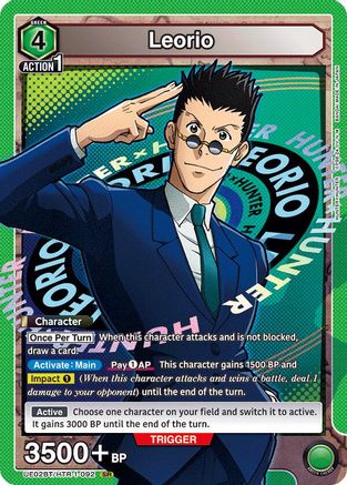 Leorio (092) (UE02BT/HTR-1-092) - UE02BT HUNTER X HUNTER Foil