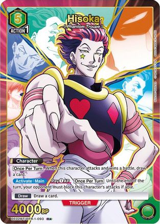 Hisoka (093) (R*) (UE02BT/HTR-1-093) - UE02BT HUNTER X HUNTER Foil