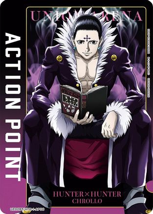 Action Point Card (AP06) (Chrollo) (UE02BT/HTR-1-AP06) - UE02BT HUNTER X HUNTER Foil