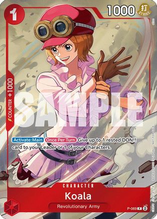 Koala (Event Pack Vol. 5) (P-069) - One Piece Promotion Cards Foil