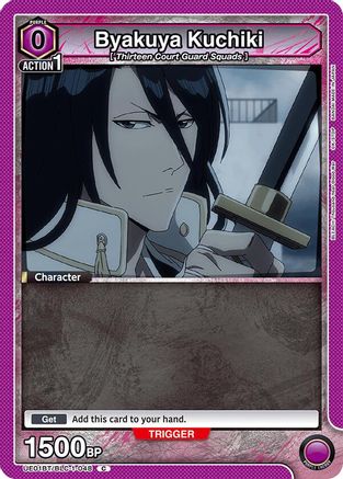 Byakuya Kuchiki (048) (Box Topper Foil) (UE01BT/BLC-1-048) - UE01BT BLEACH ThousandYear Blood War Foil