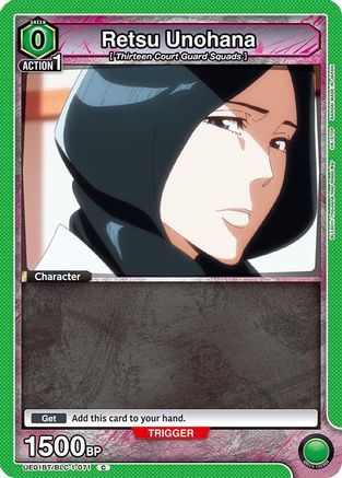 Retsu Unohana (071) (Box Topper Foil) (UE01BT/BLC-1-071) - UE01BT BLEACH ThousandYear Blood War Foil