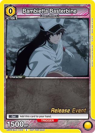 Bambietta Basterbine (012) (UEPR/BLC-1-012) - UE01BT BLEACH ThousandYear Blood War Release Event Cards