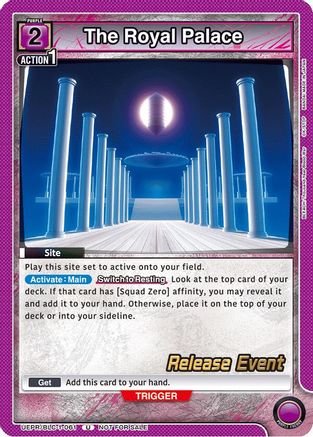 The Royal Palace (UEPR/BLC-1-061) - UE01BT BLEACH ThousandYear Blood War Release Event Cards