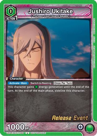Jushiro Ukitake (UEPR/BLC-1-069) - UE01BT BLEACH ThousandYear Blood War Release Event Cards
