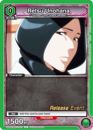 Retsu Unohana (071) (UEPR/BLC-1-071) - UE01BT BLEACH ThousandYear Blood War Release Event Cards