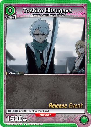 Toshiro Hitsugaya (083) (UEPR/BLC-1-083) - UE01BT BLEACH ThousandYear Blood War Release Event Cards