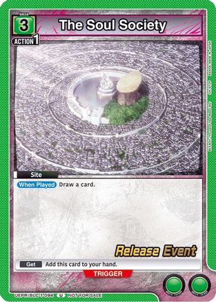 The Soul Society (UEPR/BLC-1-094) - UE01BT BLEACH ThousandYear Blood War Release Event Cards