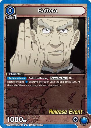 Battera (UEPR/HTR-1-009) - UE02BT HUNTER X HUNTER Release Event Cards