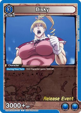 Bisky (010) (UEPR/HTR-1-010) - UE02BT HUNTER X HUNTER Release Event Cards