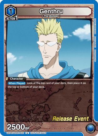 Genthru (021) (UEPR/HTR-1-021) - UE02BT HUNTER X HUNTER Release Event Cards