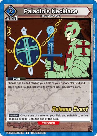 Paladin's Necklace (UEPR/HTR-1-028) - UE02BT HUNTER X HUNTER Release Event Cards