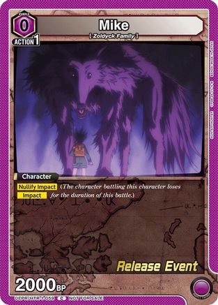 Mike (UEPR/HTR-1-059) - UE02BT HUNTER X HUNTER Release Event Cards
